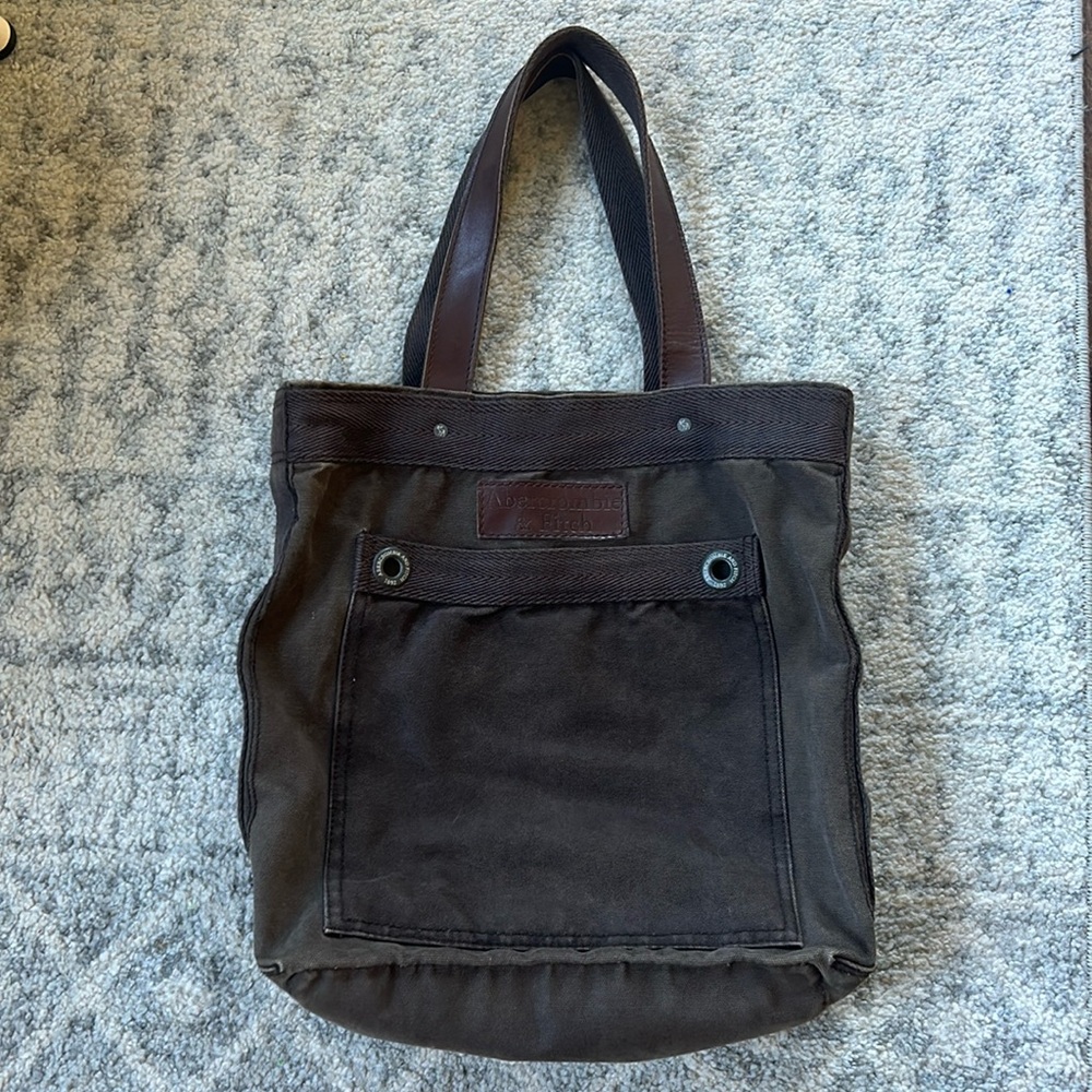 Abercrombie canvas tote